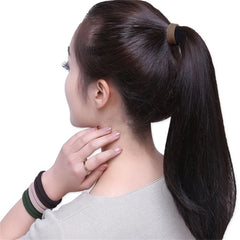 51 Colors Basic Elastic Hair Band for Girls 20/30/50PCS 4cm Simple Solid Color Headban close-up view