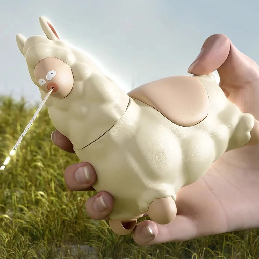 Alpaca Water Gun Children's Toy Handheld Continuous Water Spraying Sprinkler Ornament alternate view