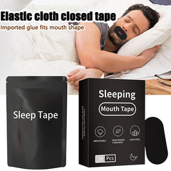 Snoring Relief Mouth Tape | 30 Hypoallergenic Strips for Better Sleep close-up view
