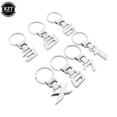Zinc Alloy Number Emblem Keychain | Car Key Ring for BMW Models