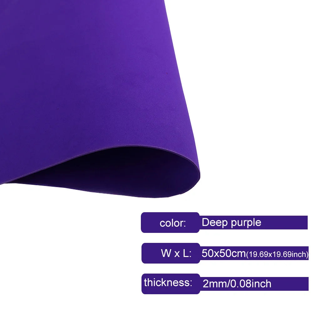 Colorful EVA Foam Sheets 2mm | 50x50cm Craft Foam Paper for DIY Projects lifestyle view