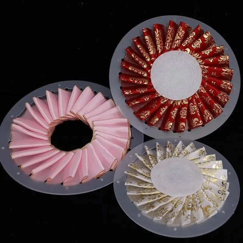 § 3Pcs/set Rosette Maker Patchwork Accessory Rose Maker Hobby Art for Beginners Ribbo alternate view