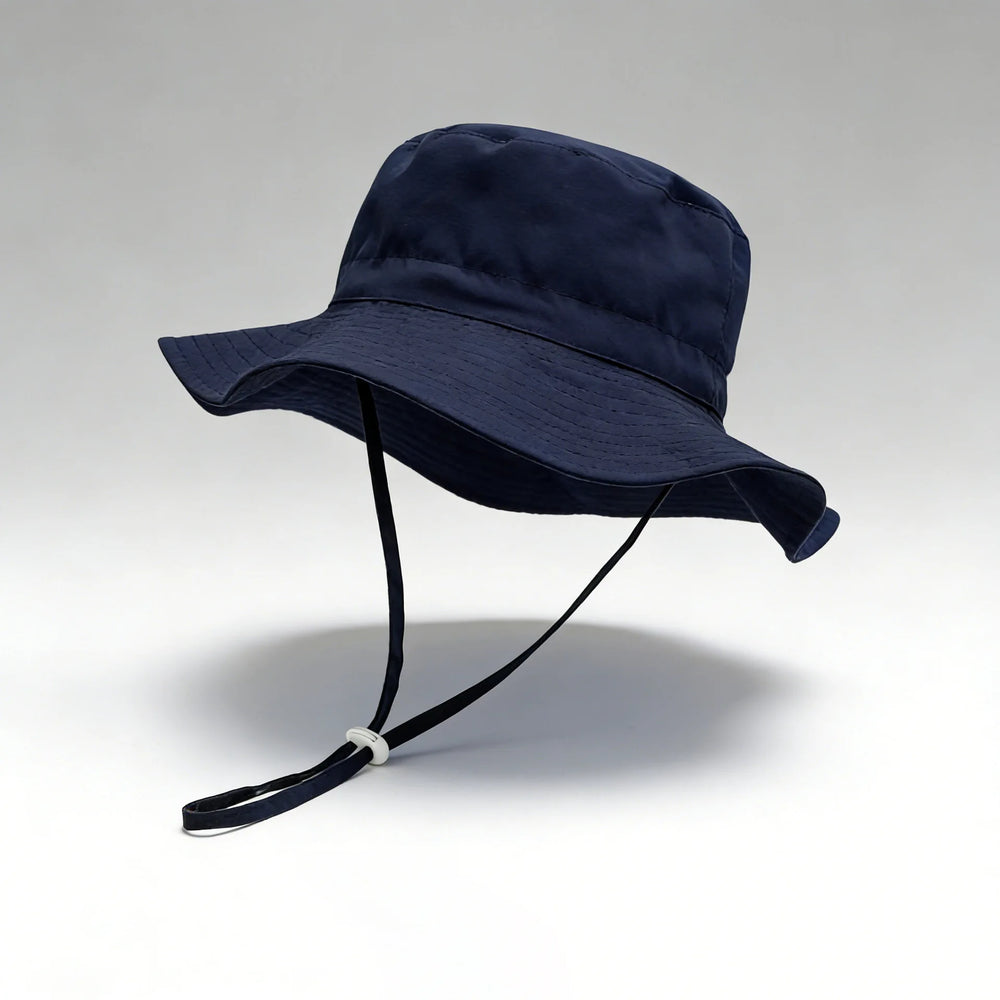Solid Color Kids Fisherman Hat | Unisex Summer Sun Protection Hat alternate view