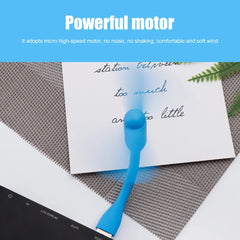 Mobile Phone USB Mini Fans Creative Mini Fan Portable Micro Fan Flexible Summer Travel C detail view