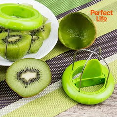 Fast Fruit Kiwi Cutter Peeler Slicer Kitchen