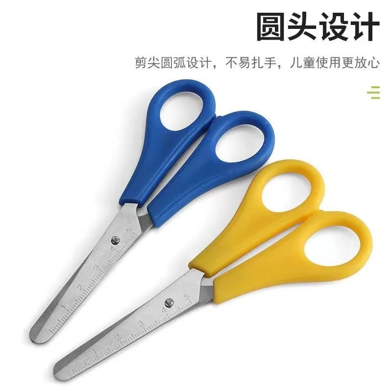Scissors Handmade Scissors Safety Ruler Graduated Scissors Stationery Student detail view