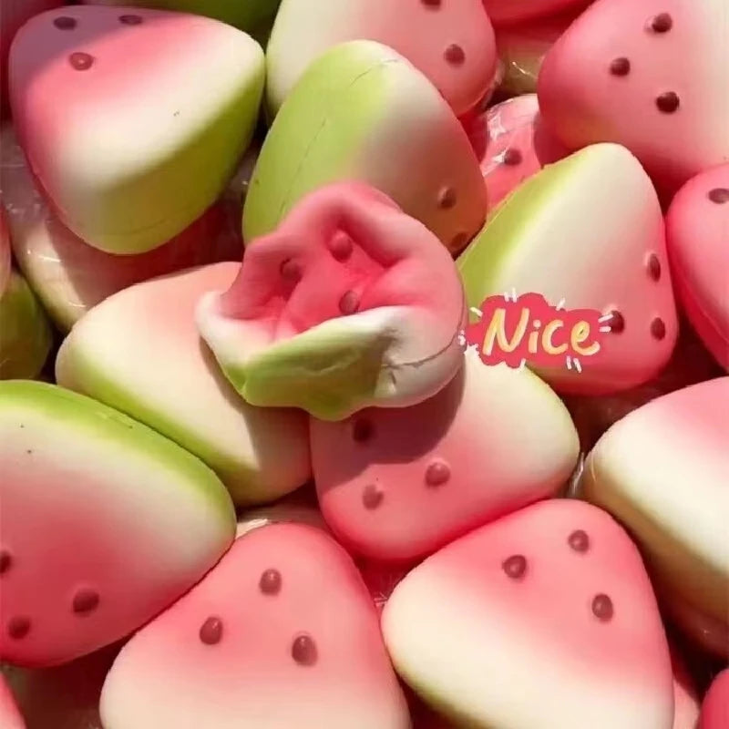 Squishy Watermelon Fidget Toy Anti-Stress Slow Rising Fruit Pinch Squeeze Stress Reli alternate view