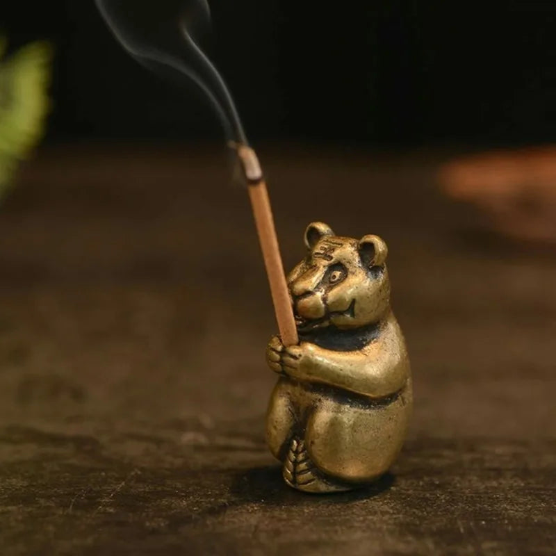 Mini Metal Incense Stick Holder | Chinese Zodiac Animal Incense Burner lifestyle view