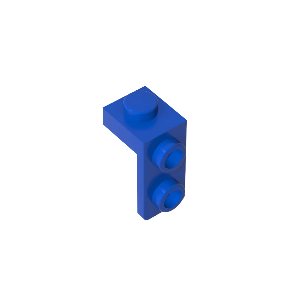 Gobricks Bracket 1 x 1 - 1 x 2 | Compatible Building Block additional angle