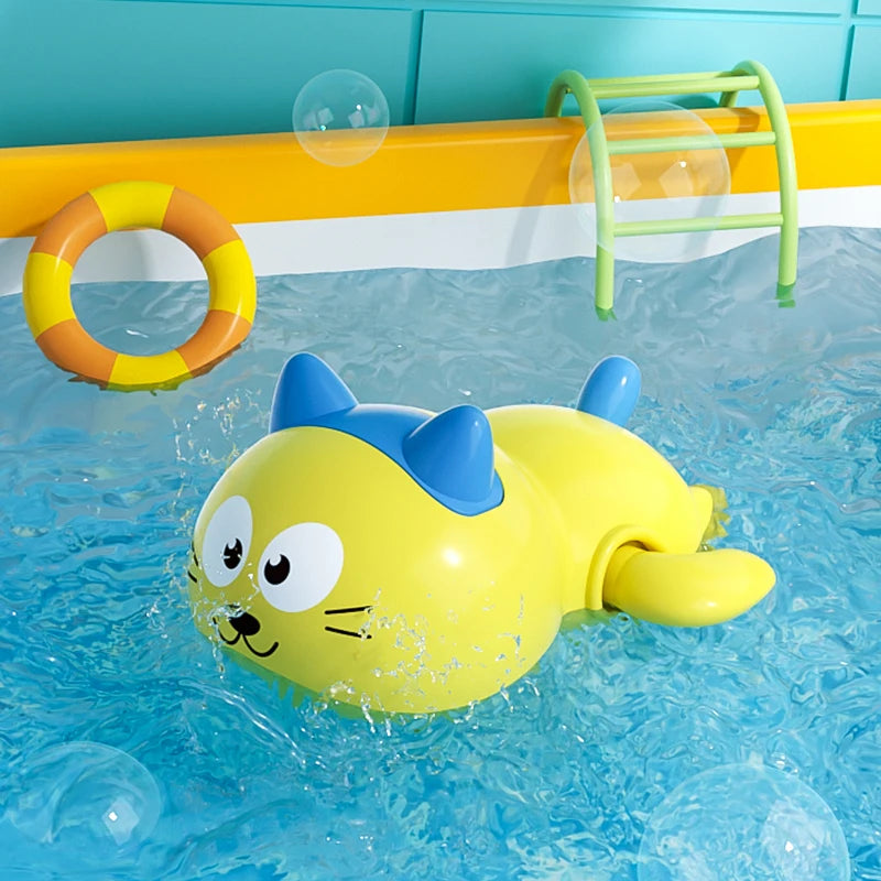 Baby bath Toys Small Yellow Duck Rain Spray Eggs Baby Children Bathroom Water Play Sh alternate view