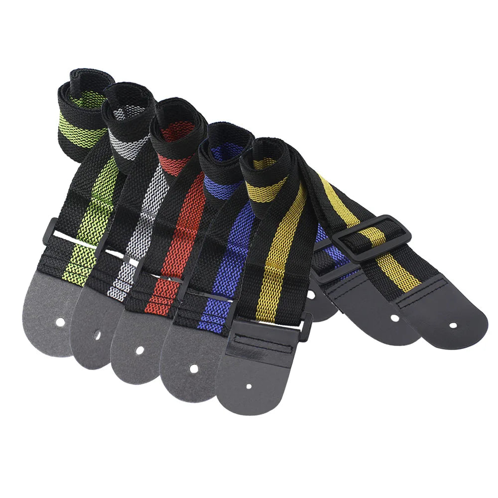 Guitar Strap Multi-Color Guitar Belts Adjustable Pure Cotton Guitar Straps for Bass A lifestyle view