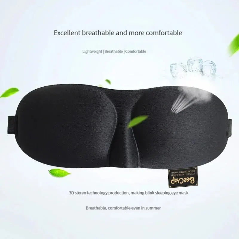 3D Sleep Mask | Natural Sleeping Eye Cover for Travel and Home detail view