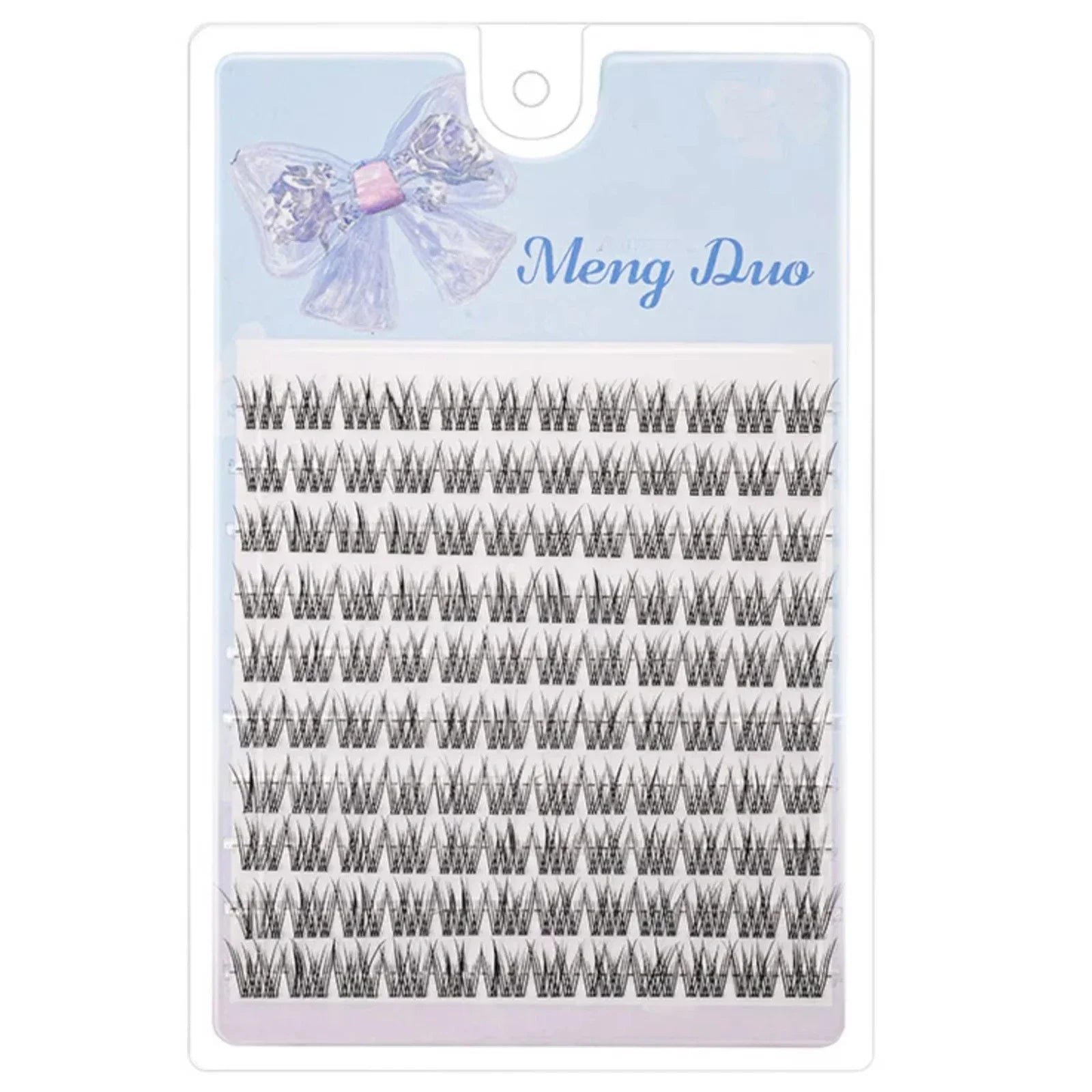 Easy Self Application Fish Tail Manga Cat Eye Lashes 120Pcs Fluffy Natural Long Reusa lifestyle view