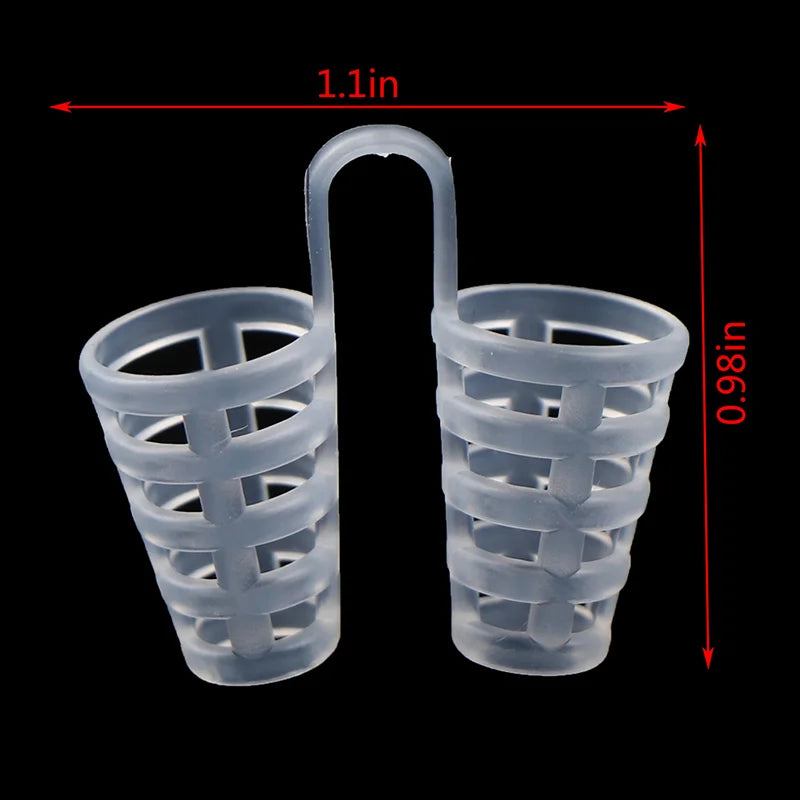 2 Pcs Anti Snoring Nose Vents | Stop Snoring Nasal Dilators Device additional angle