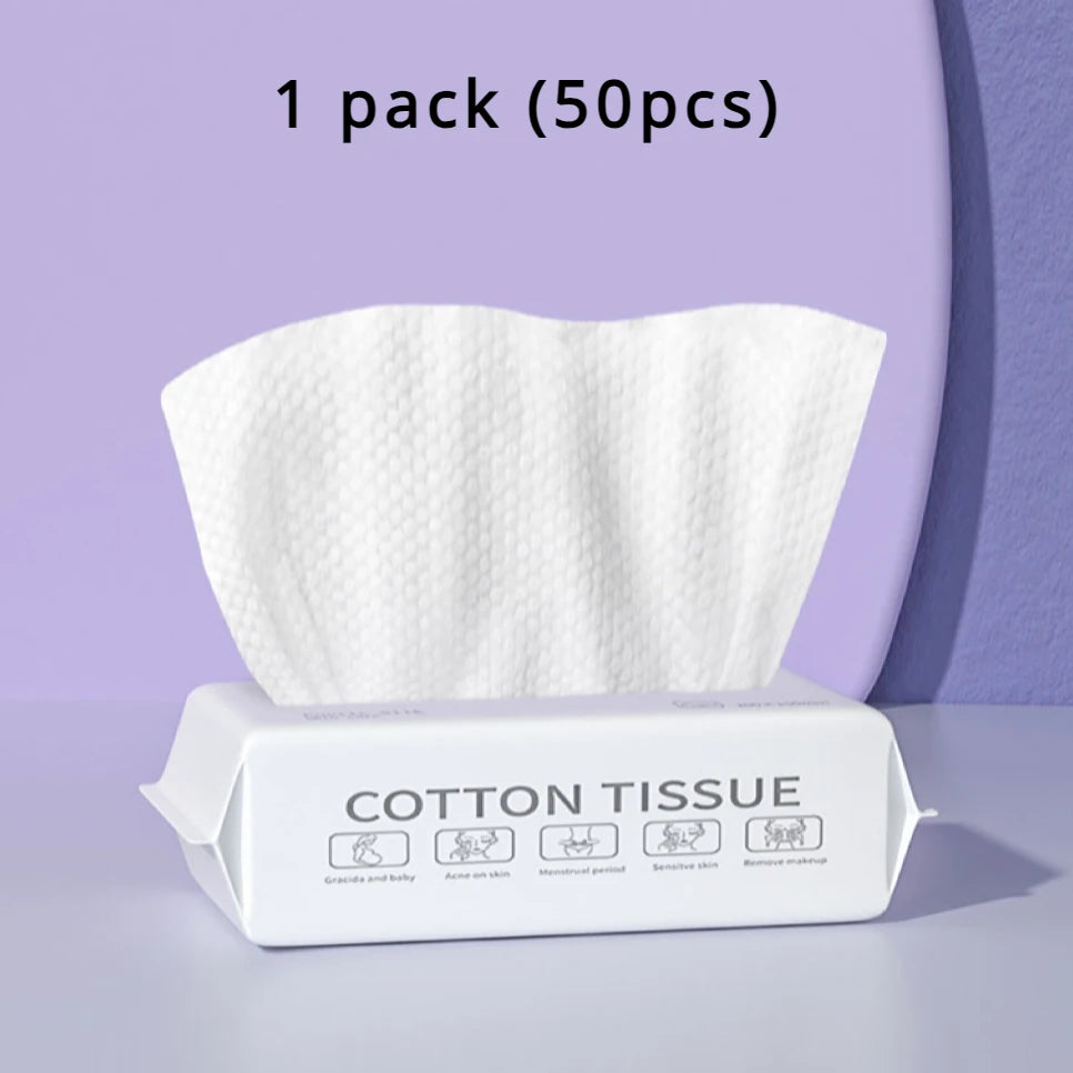 Soft Cotton Towel Disposable Face Towel Towels Bathroom Accessories Dry Rags for Washing detail view
