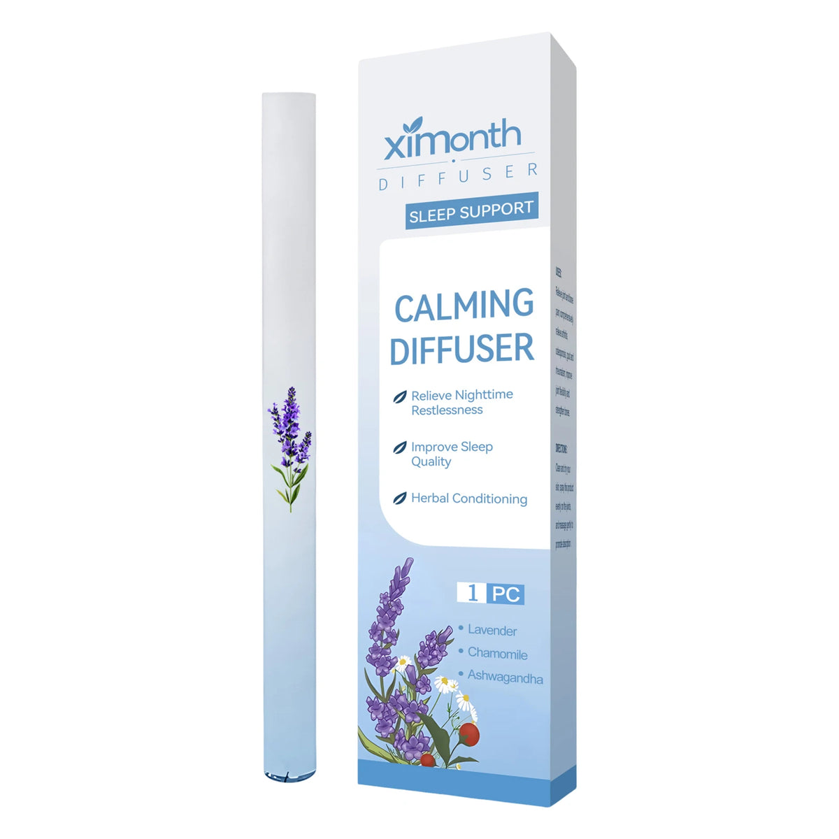 Herbal Blend Diffuser | Aromatherapy Inhaler for Focus and Relaxation alternate view