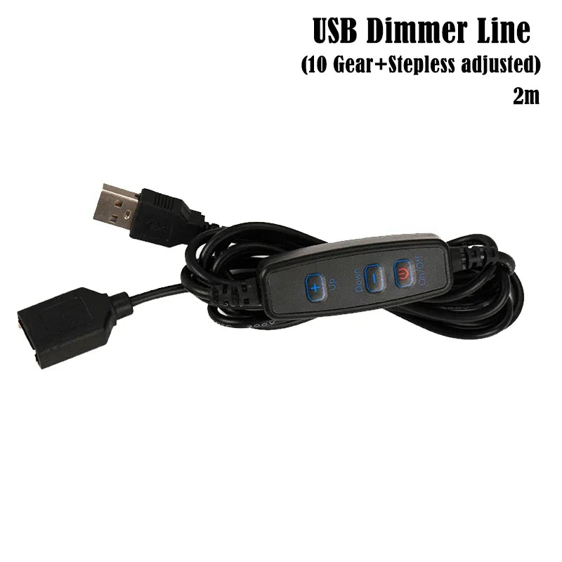DC5V 24LED USB Night Light | 7 Color Atmosphere Lamp for Live Streaming lifestyle view