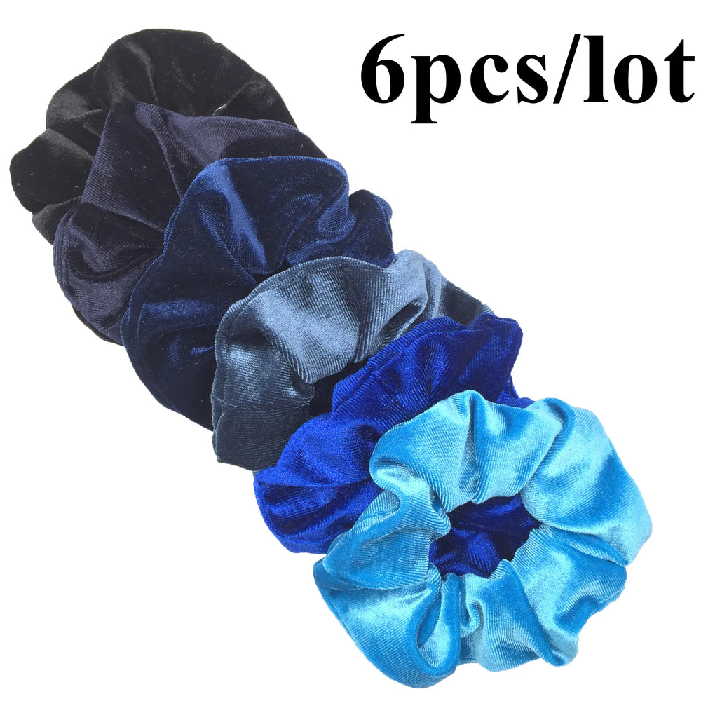 10/6/1pc Accesorios para el cabello chouchou cheveux femme hair scrunchies headband w lifestyle view