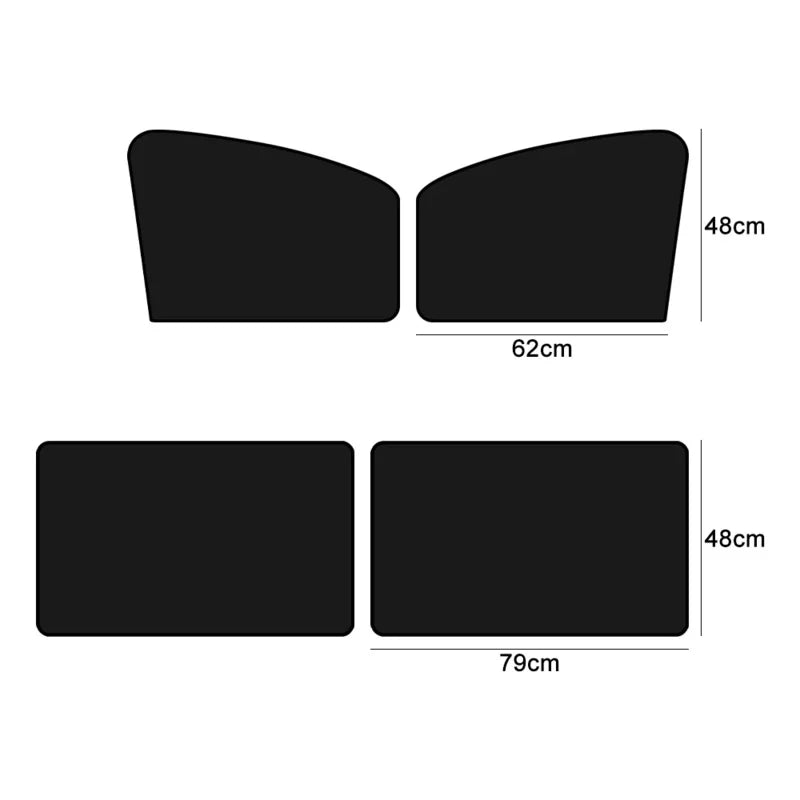 Magnetic Car Sun Shade Window Cover