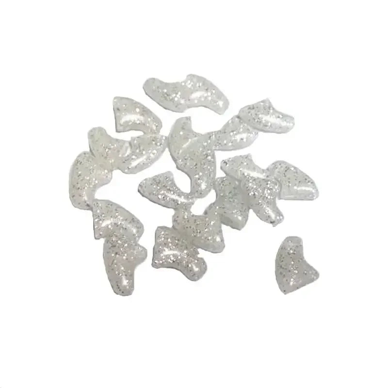 Lovely 20pcs Silicone Soft Cat Nail Caps Cat Nail Covers Pet Claw Paws Caps Adhesiv additional angle