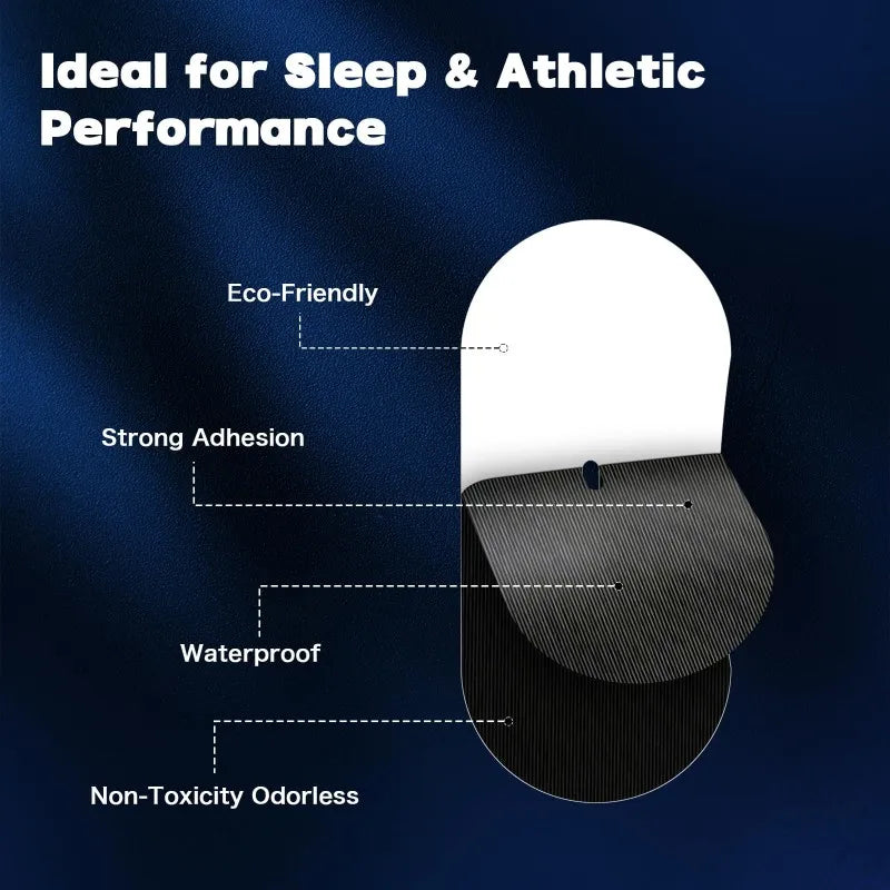 Mouth Tape for Sleeping | Anti Snoring Strips for Better Sleep close-up view