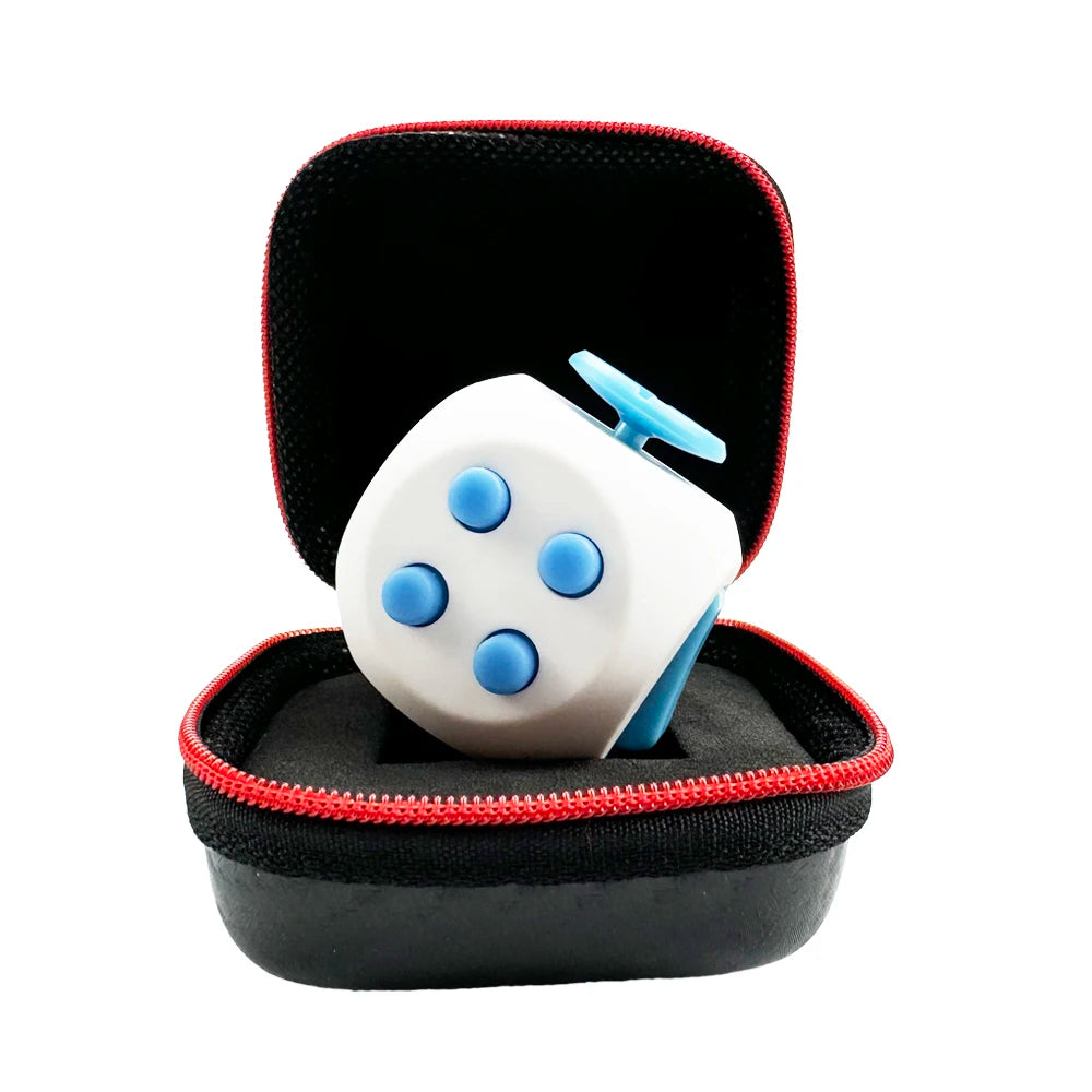 12 Sides Fidget Cube | Anti Stress Sensory Toy for Focus and Calm alternate view