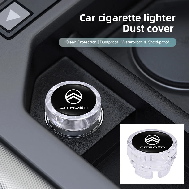 Citroen Cigarette Lighter Dust Cover | Dust Proof Plug for Citroen C1 C2 C3 C4 C5 C6 lifestyle view