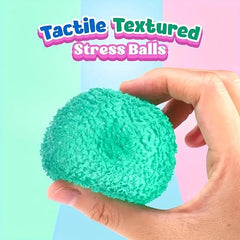 Squishy Multicolor Texture Ice Ball Squeeze Toy | Soft Pinch Sensory Toy for Kids alternate view
