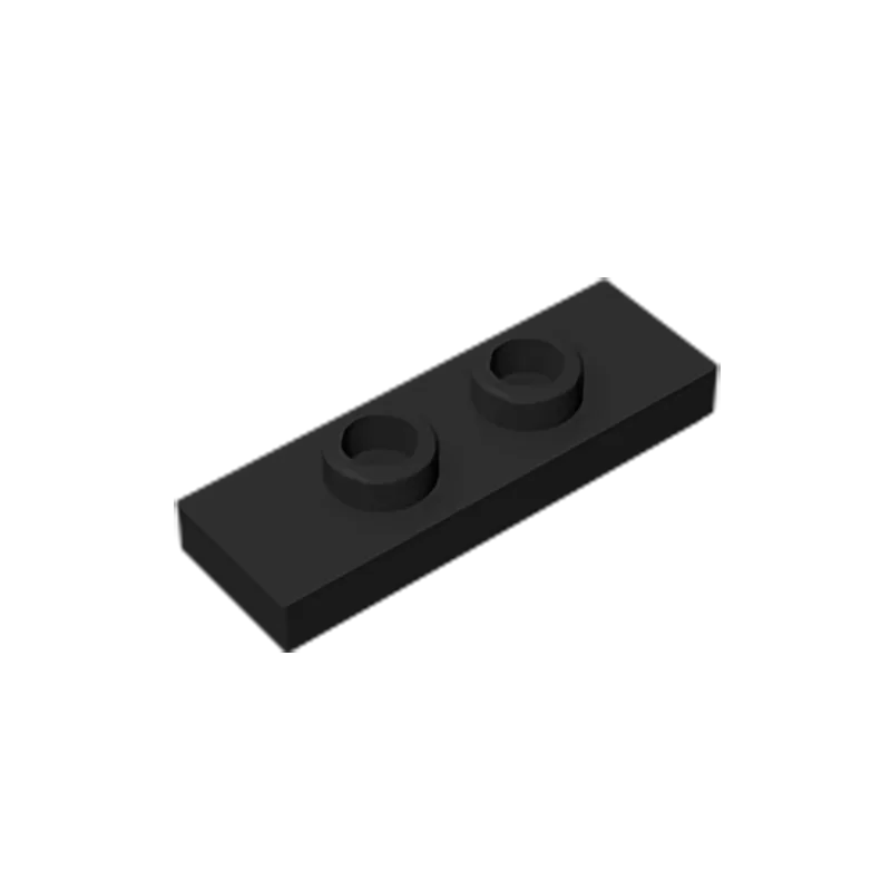Gobricks GDS-1504 Plate, Modified 1 x 3 with 2 Studs (Double Jumper) | Compatible Bui lifestyle view