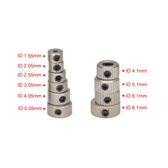 Metal Wheel Lock Collar Set 10 Pcs for RC Model Axle
