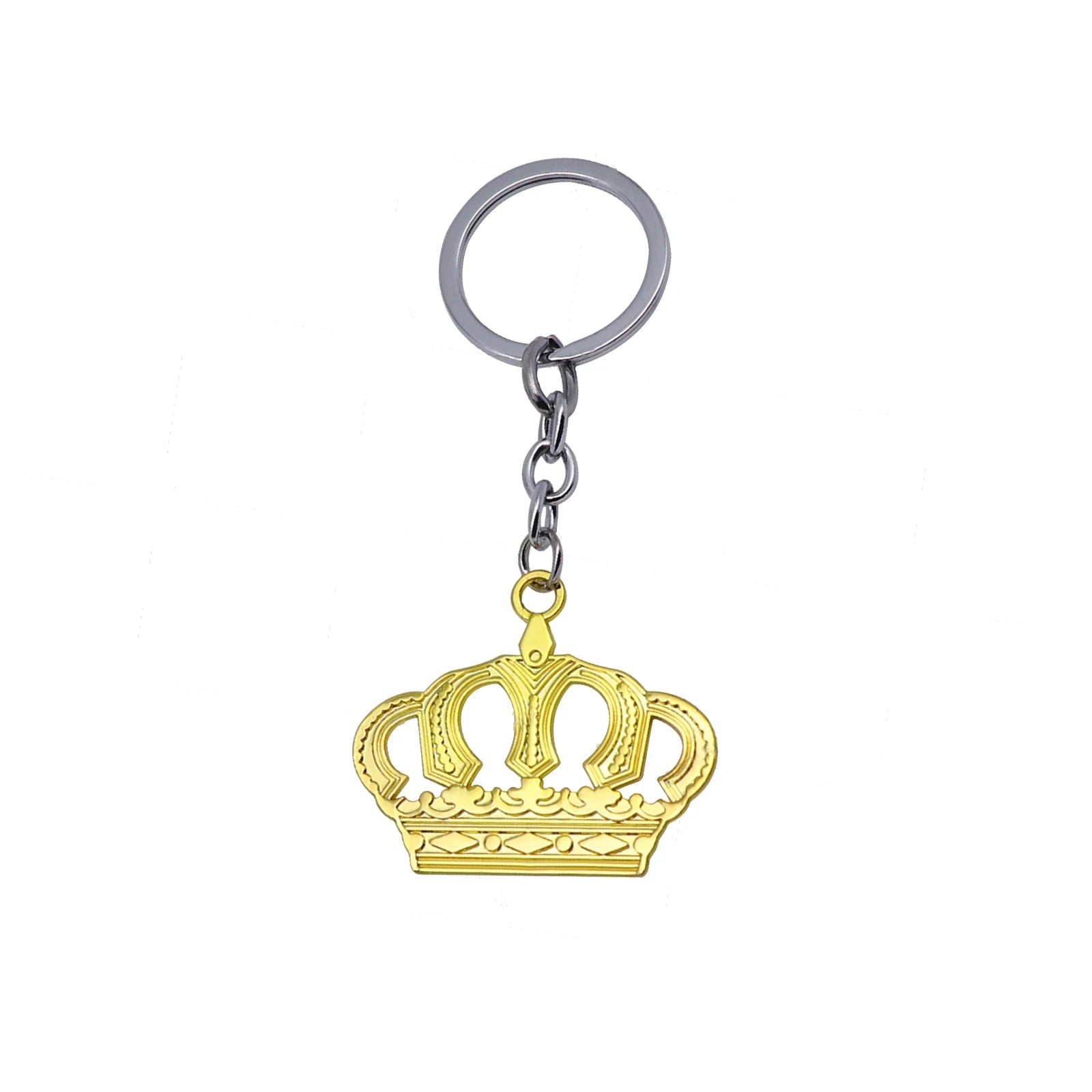 Mini Crown Keychain | Metal Car Keychain Pendant alternate view