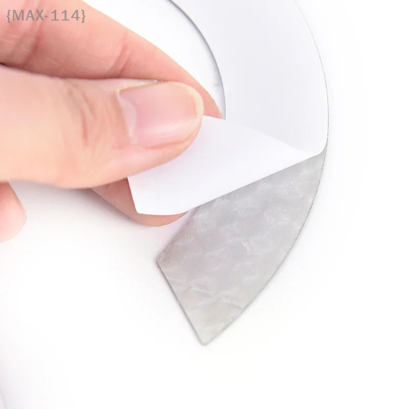104mm & 94mm Hard PVC Guitar Circle Sound Hole Rosette Inlay – Easy - To - Install additional angle