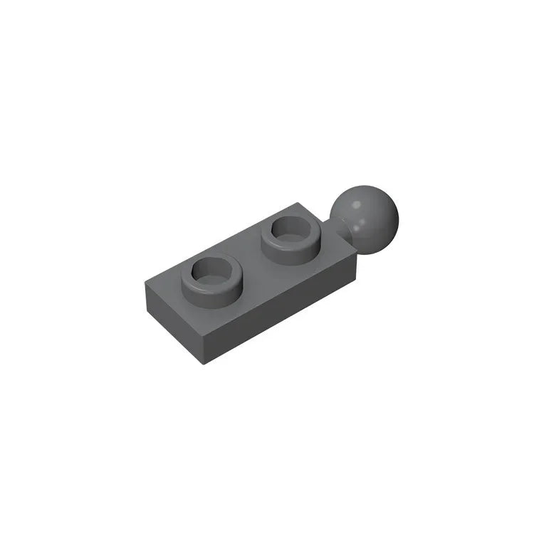 Gobricks GDS-852 Plate Modified 1 x 2 with Tow Ball on End | Building Block for DIY additional angle