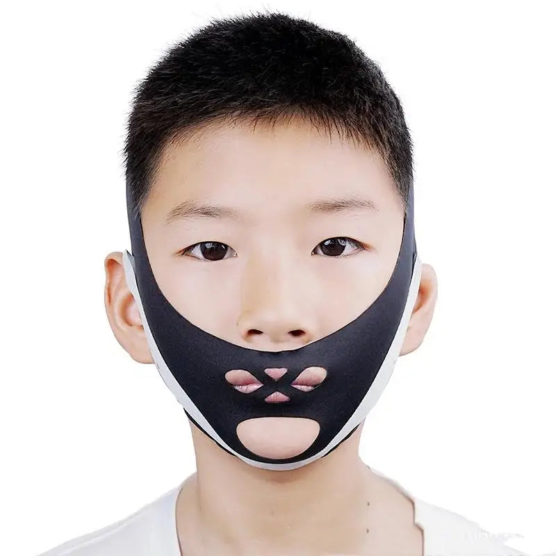 Mouth Breathing Correction Belt | Anti Snoring Chin Strap for Kids and Adults lifestyle view
