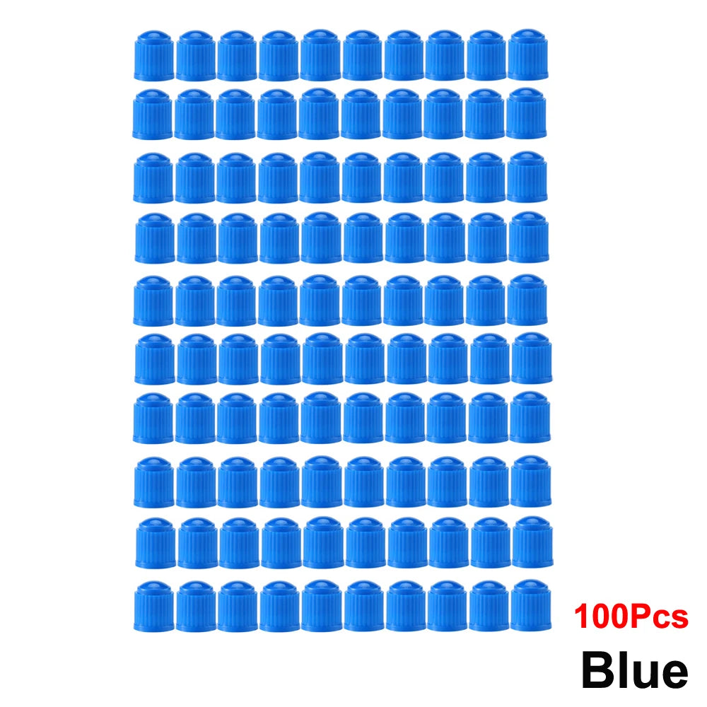Plastic Tire Stem Valve Caps for Cars, SUVs, Trucks, Bikes and Motorcycles detail view