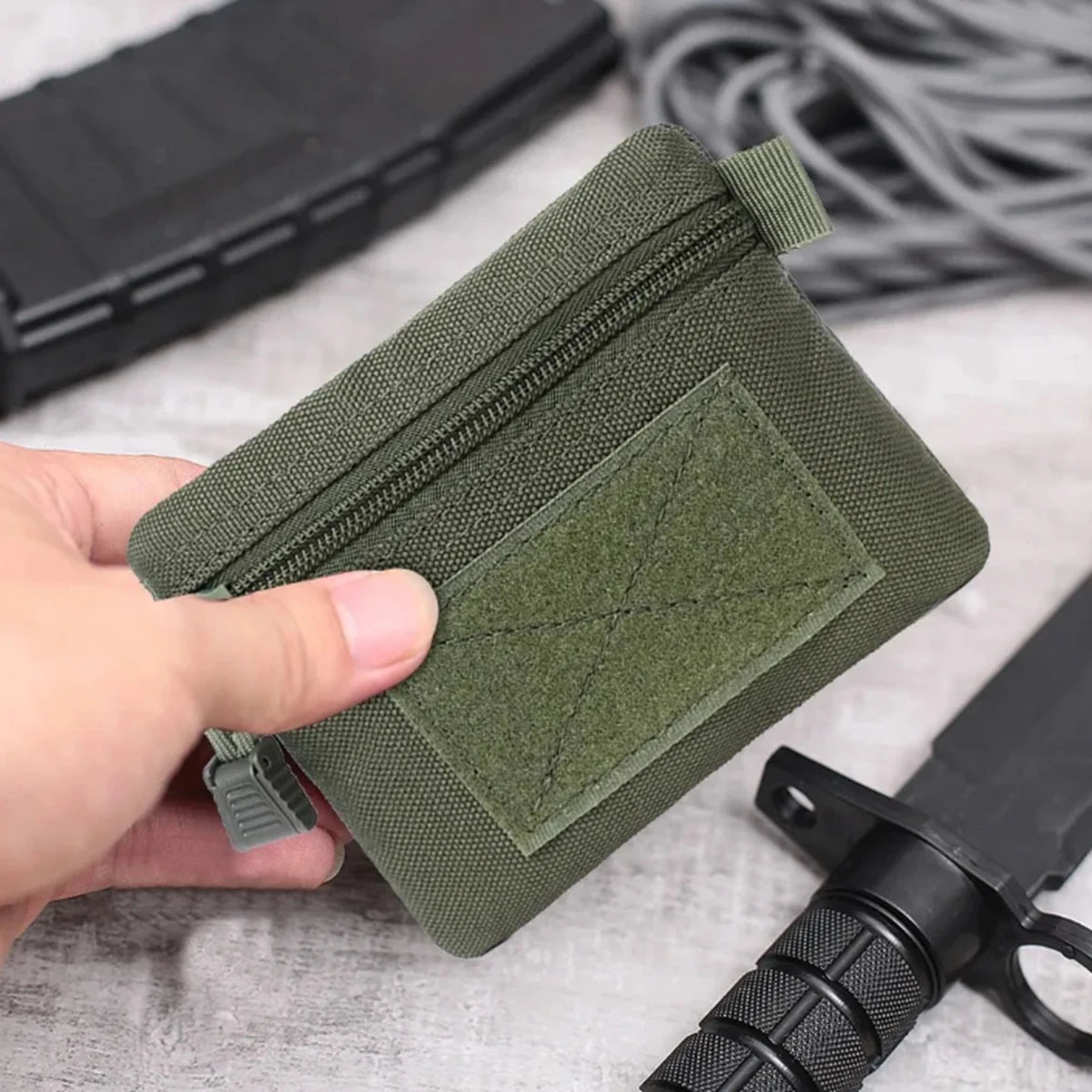 Waterproof Molle Waist Pouch | EDC Travel Wallet for Camping and Hiking alternate view