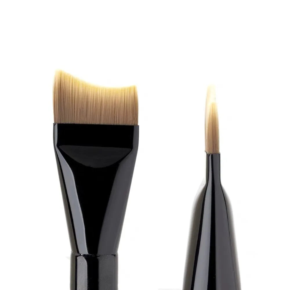 Upgraded Crescent Design Foundation Makeup Brush Ultra-thin Smooth Application Liquid lifestyle view