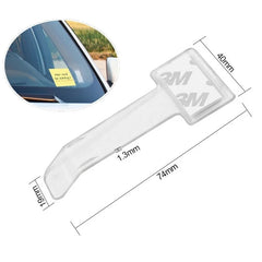 1/2/4/5/10PCS Plastic Car Styling Parking Ticket Holder Car Fastener Card Holder Mountin detail view