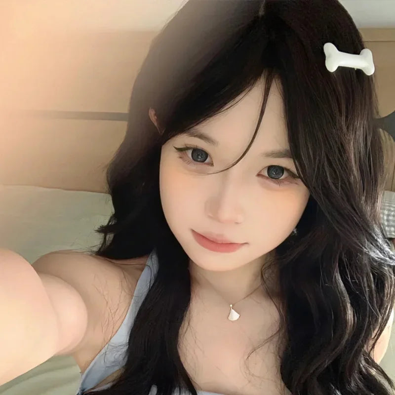 White Bone Hairpins Fashion Lovely Women Gril Headwear Barrettes Hair Band Accessorie lifestyle view