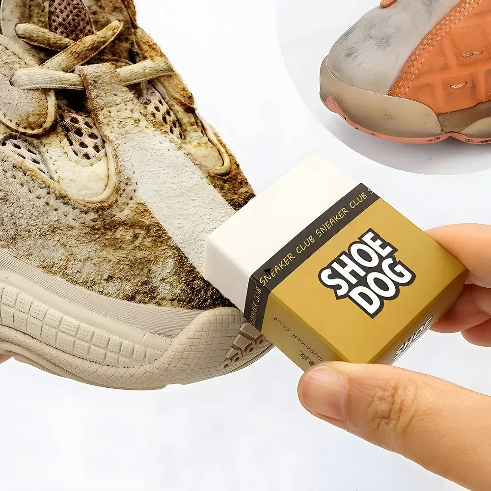 Portable Shoe Wiper, Shoe Shine, Waterproof Cleaning, Suede Leather Sneakers, Rubber Decontamination