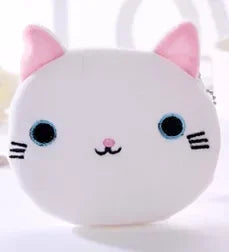 Cute Coin Purse with Keychain | Small Zipper Wallet for Change and Lipstick additional angle