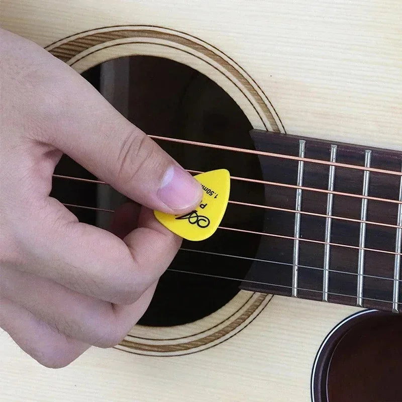 10-200Pcs Guitar Pick Original Sound Electric Bass Moderator Guitars Accessories Musi lifestyle view