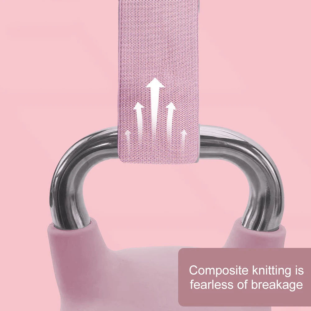 Resistance Booty Bands | Anti-Slip Glute Thigh Elastic Bands for Pilates and Yoga additional angle