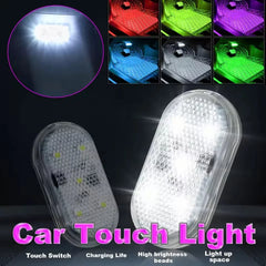 USB Charging LED Touch Light | Mini Wireless Car Interior Lamp for Trunk and Roof alternate view