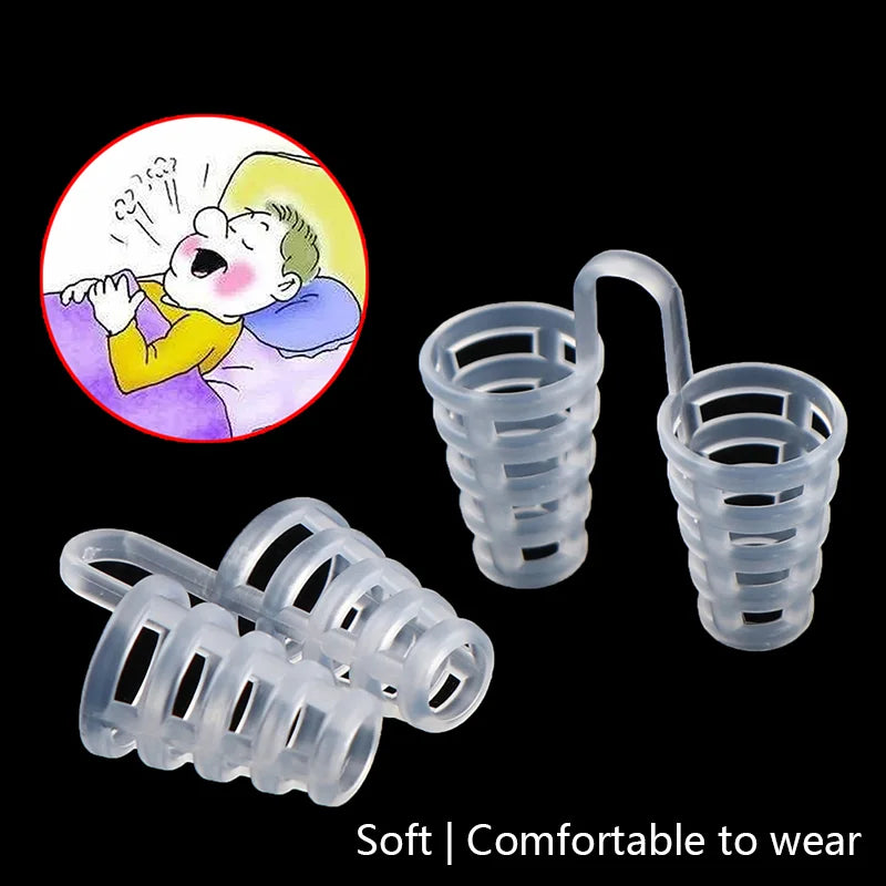 2 Pcs Anti Snoring Nose Vents | Stop Snoring Nasal Dilators Device