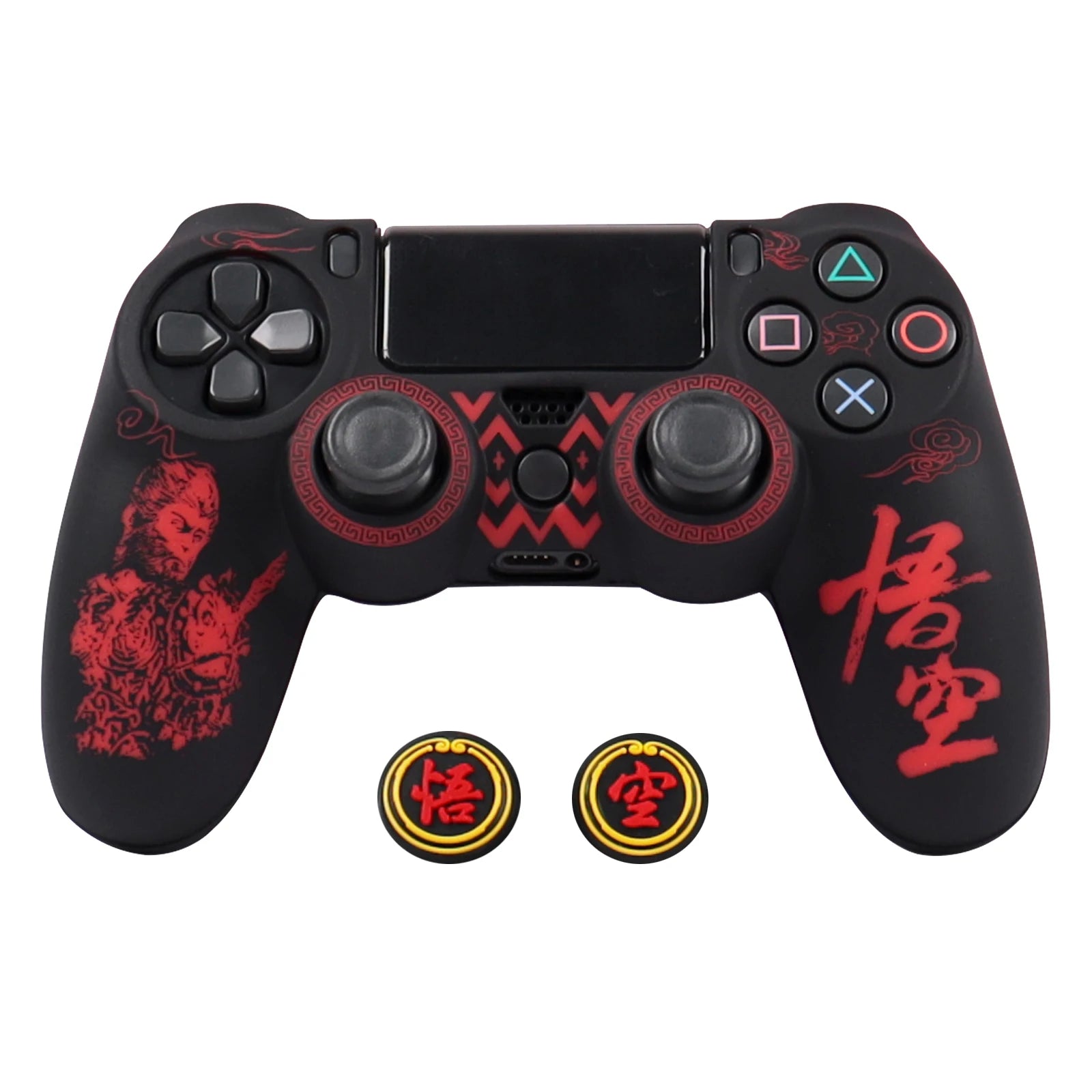PS4 Controller Silicone Cover | Soft Protective Skin with Joystick Grips alternate view