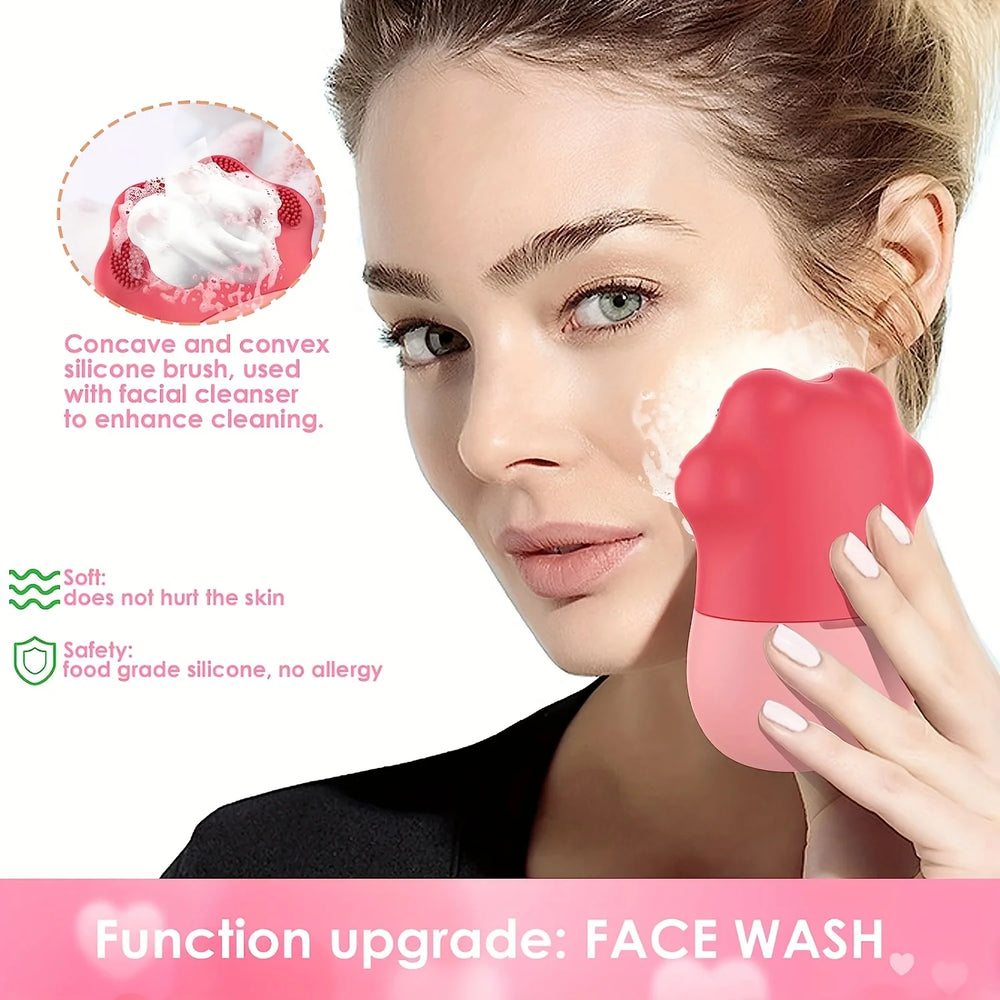 Ice Roller for Face and Eye Beauty | Complete Skin Care Tool Set close-up view