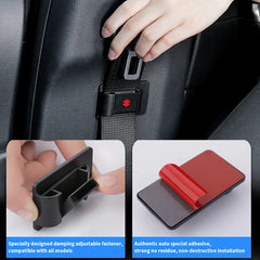 Car Seat Belt Stabilizer Clip | Anti-Rattle Seatbelt Holder for Suzuki Jimny Samurai V close-up view