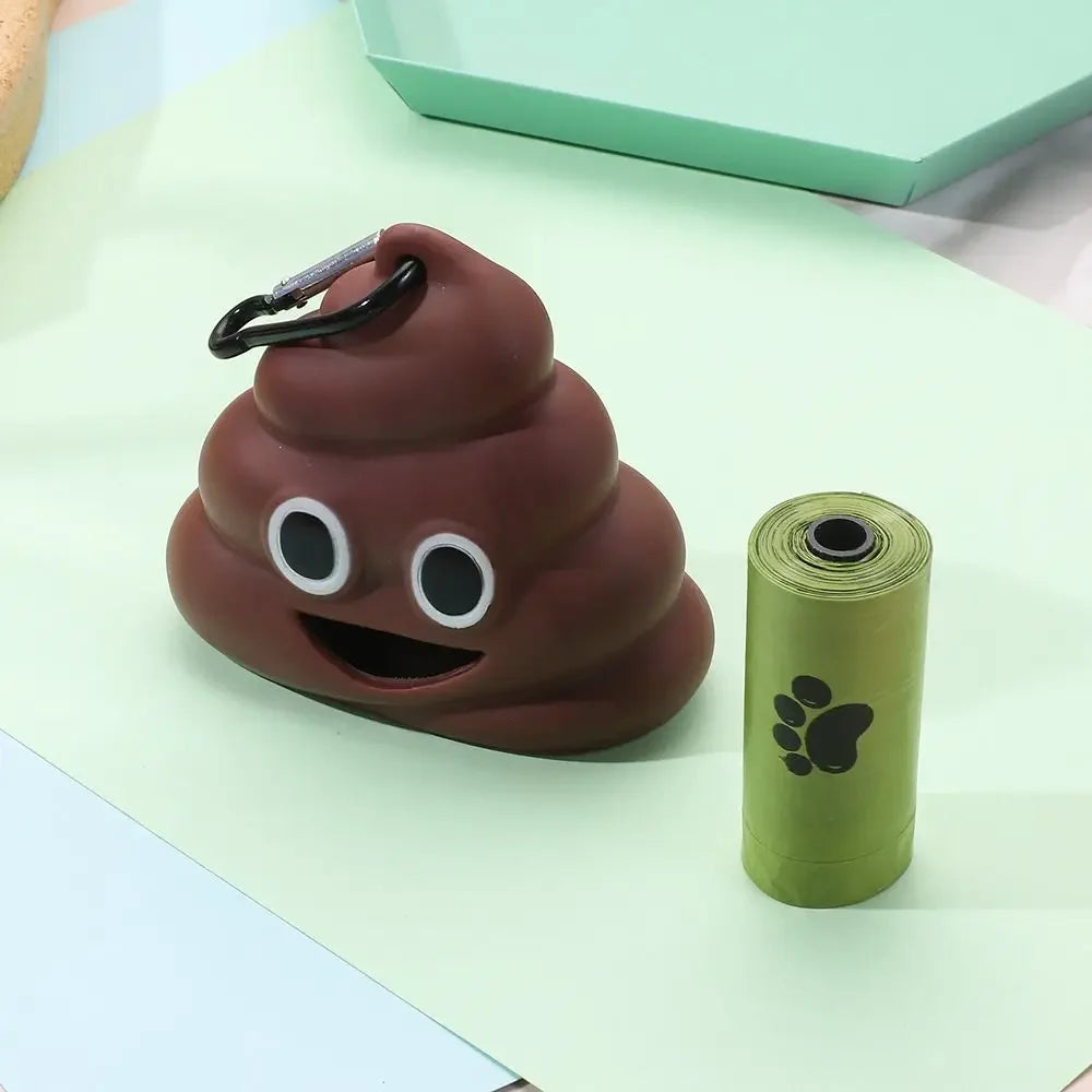 Pet Fecal Bag Dispenser Cat Dog Outdoor Pocket Hanging Buckle Portable Eco-friendly B alternate view