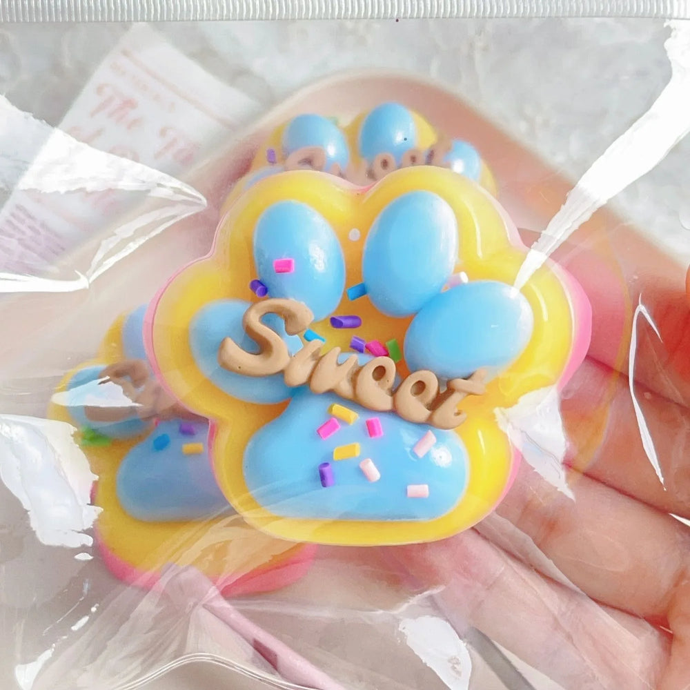 Squishy Cat Paw Stress Toy | Soft Jelly Fidget Toy for Anxiety Relief alternate view